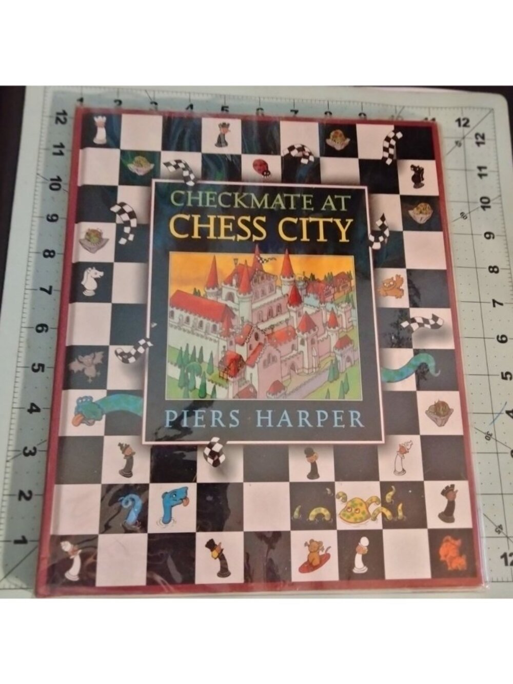 Checkmate At Chess City Piers Harper Hardcover Book 2000 - Picture 3 of 13